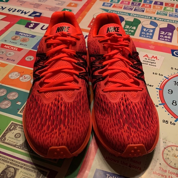 Nike Other - Nike Air zoom winflo 5. Crimson red/black. Size 9.5. Worn once in brand new cond